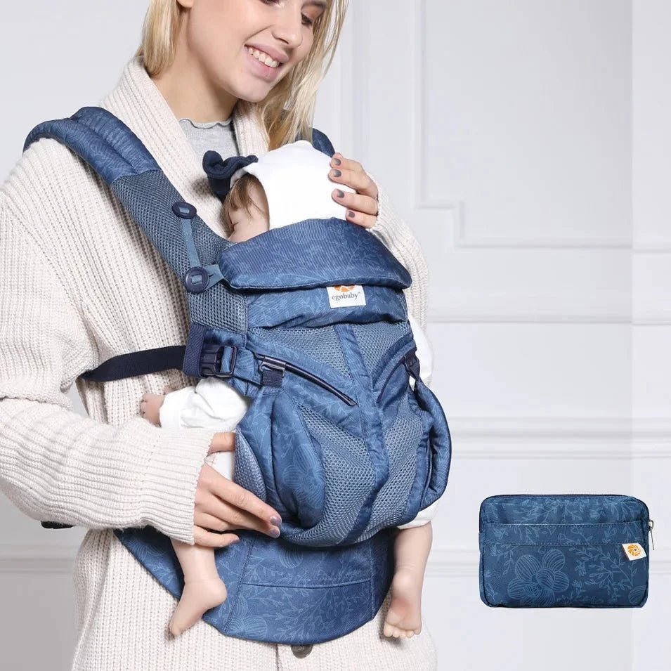 Porte Bébé - BreathBabyBag™ - Bleuprint - Merveilles des bébés